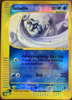 Totodile Reverse Holo 135