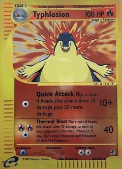 Typhlosion Reverse Holo 64