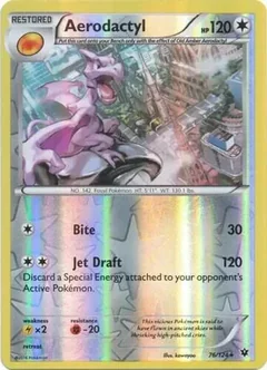 Aerodactyl Reverse Holo 76