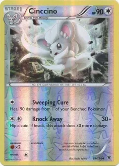 Cinccino Reverse Holo 89