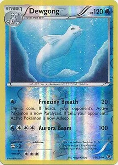 Dewgong Reverse Holo 16