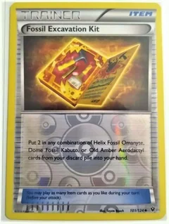 Fossil Excavation Kit Reverse Holo 101