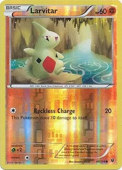 Larvitar Reverse Holo 40