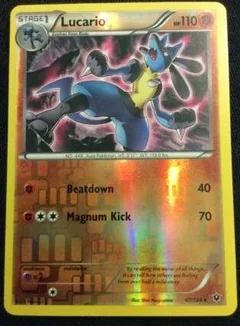 Lucario Reverse Holo 47