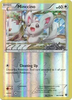 Minccino Reverse Holo 86