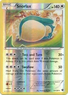Snorlax Reverse Holo 77