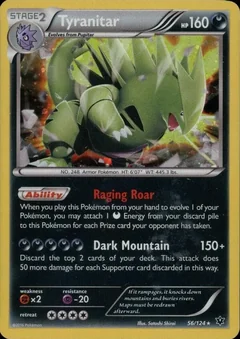 Tyranitar Cosmos Holo 56