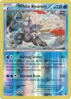 White Kyurem Reverse Holo 21