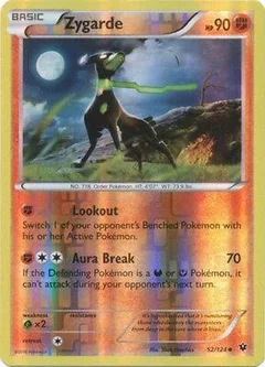 Zygarde Reverse Holo 52