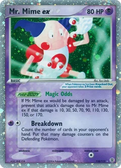 Mr Mime Ex 110