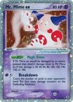 Mr Mime Ex 111