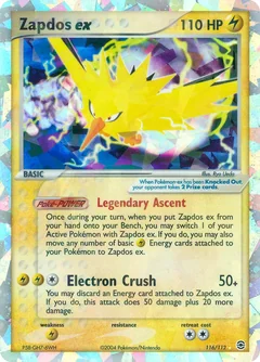 Zapdos Ex 116