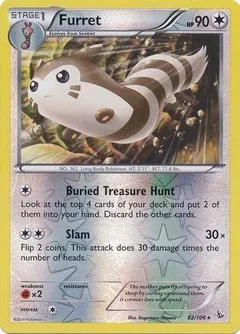 Furret Reverse Holo 82