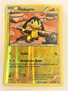 Helioptile Reverse Holo 36