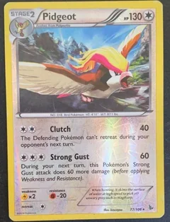 Pidgeot Reverse Holo 77