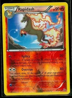 Rapidash Reverse Holo 15