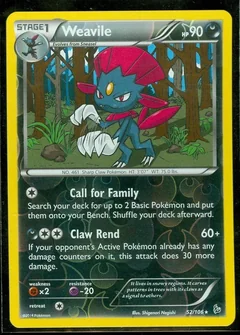 Weavile Reverse Holo 52