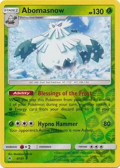 Abomasnow Reverse Holo 4