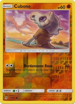 Cubone Reverse Holo 57