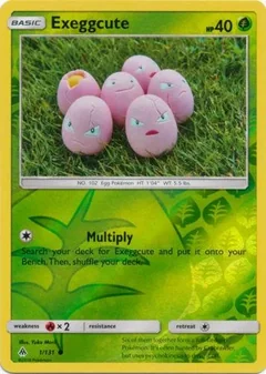 Exeggcute Reverse Holo 1