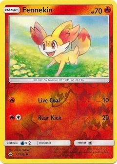 Fennekin Reverse Holo 15