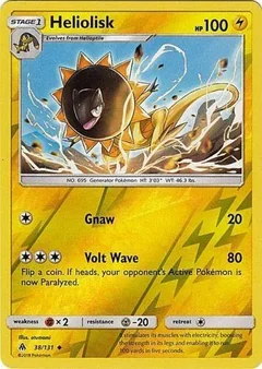 Heliolisk Reverse Holo 38