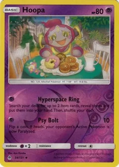 Hoopa Reverse Holo 54