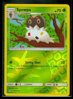 Spewpa Reverse Holo 7