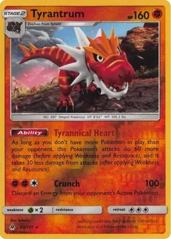 Tyrantrum Reverse Holo 69
