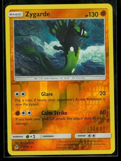 Zygarde Reverse Holo 72