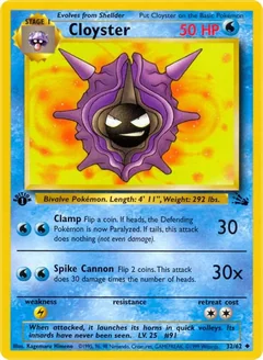 Cloyster 1St Edition 32