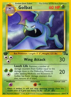 Golbat 1St Edition 34