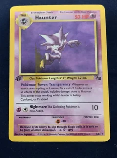 Haunter 1St Edition Cigar Error 6