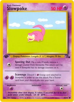 Slowpoke 1St Edition 55