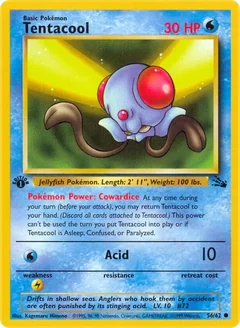 Tentacool 1St Edition 56