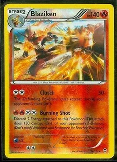 Blaziken Reverse Holo 14