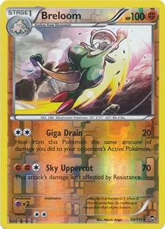 Breloom Reverse Holo 50