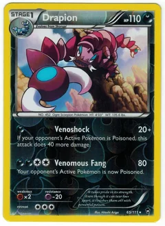 Drapion Reverse Holo 65