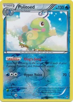 Politoed Reverse Holo 18