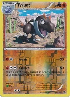 Tyrunt Reverse Holo 61