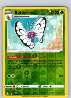 Butterfree Reverse Holo 3