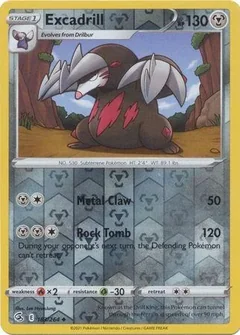 Excadrill Reverse Holo 183