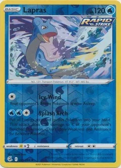 Lapras Reverse Holo 54