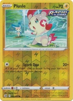 Plusle Reverse Holo 89