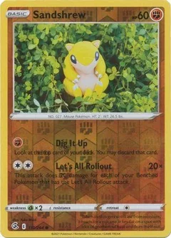 Sandshrew Reverse Holo 131