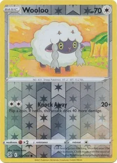 Wooloo Reverse Holo 222