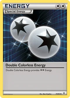 Double Colorless Energy 74