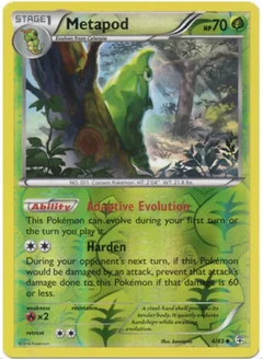 Metapod Reverse Holo 4
