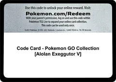 Alolan Exeggutor V Collection Box