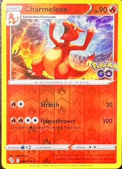 Charmeleon Reverse Holo 9